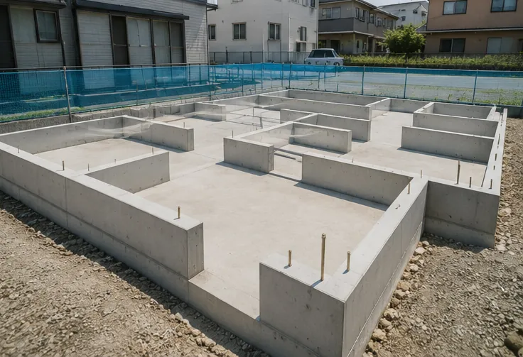 着工・基礎工事のイメージ