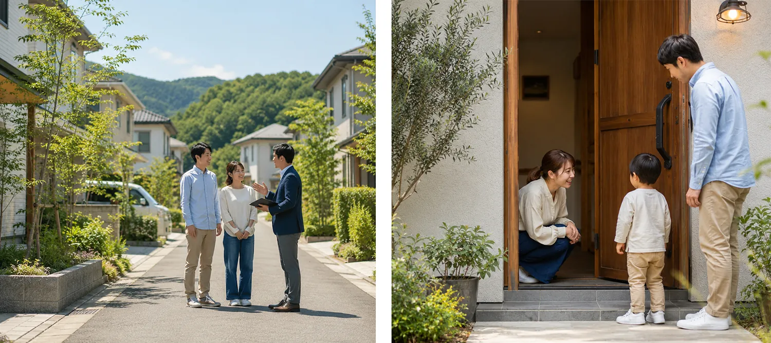 建てたあとも相談できる地域密着のイメージ